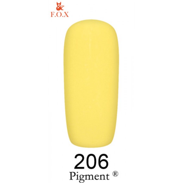 Gel polish FOX gold Pigment 206 12 ml