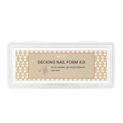 Upper Nail Forms F.O.X Decking Nail form 4.0 Edge 28 pcs