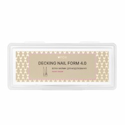 Upper Nail Forms F.O.X Decking Nail form 4.0 Razor 14 pcs