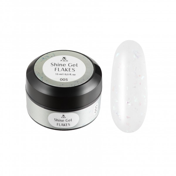 F.O.X Shine Gel Flakes 005 15 ml F.O.X Shine Gel Flakes 005 15 ml