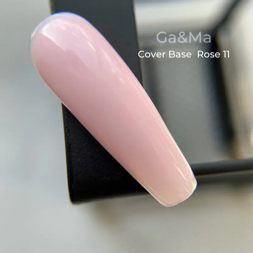 USA quality Cover base gel 011 Rose 15 ml GAMA ☛from official factory  representative