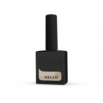 Gel polish HELLO Off black 15 ml