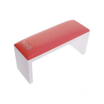 Armrest for manicure on white legs Berry