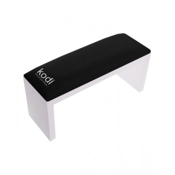 Armrest for manicure on white legs Black