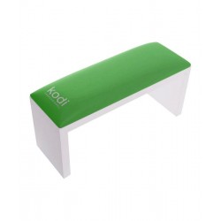 Armrest for manicure on white legs Green