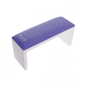 Armrest for manicure on white legs Lavander