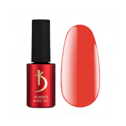 Color Rubber Base Gel Bright Red 7 ml