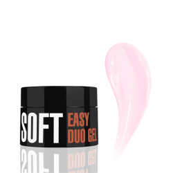 Acryl gel  Easy Duo Gel Soft Pretty Pink  35 g