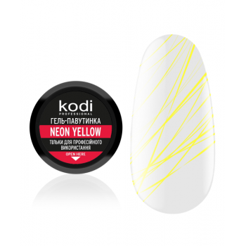 Spider gel Kodi Professional  Neon Yellow 4 ml