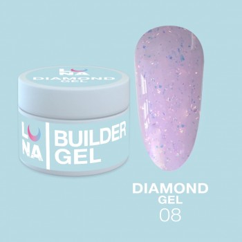 Builder Diamond Gel no.8 15 ml Lunamoon