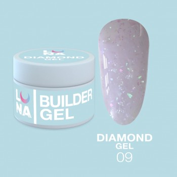 Builder Diamond Gel no.9 15 ml Lunamoon