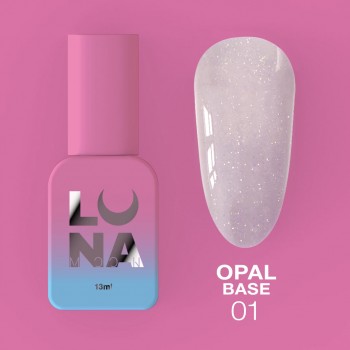 Opal Base gel no.1 13 ml Lunamoon