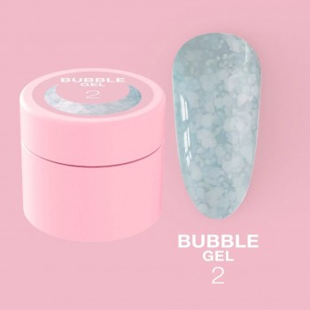 Nail glitter Bubble Gel no.2 5ml Lunamoon