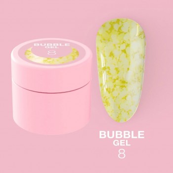 Nail glitter Bubble Gel no.8 5ml Lunamoon