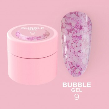 Nail glitter Bubble Gel no.9 5ml Lunamoon