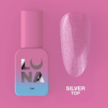 Gel Top Silver 13 ml Lunamoon