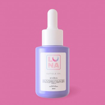 Cuticle oil with gum aroma 30 ml  Lunamoon