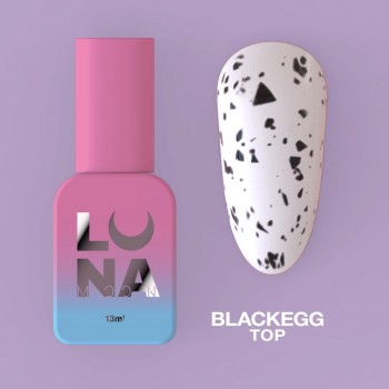 Top gel Matte Blackegg 13 ml Lunamoon