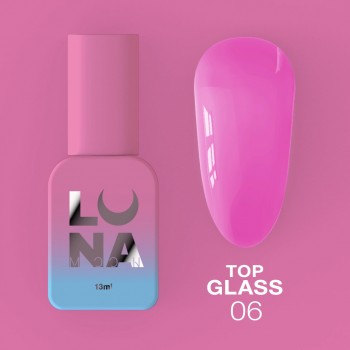 Top gel Glass no.6 13 ml Lunamoon