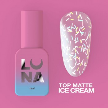 Top Matte Ice Cream 13 ml Lunamoon