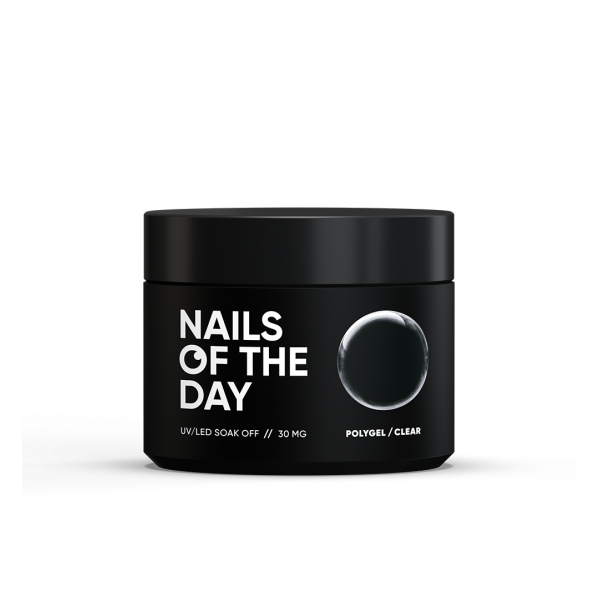 Poly Gel NAILSOFTHEDAY clear 30 ml