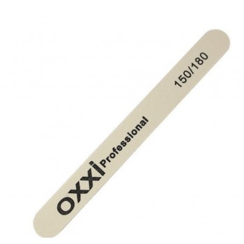 Thin file on a wooden base 150/180 OXXI