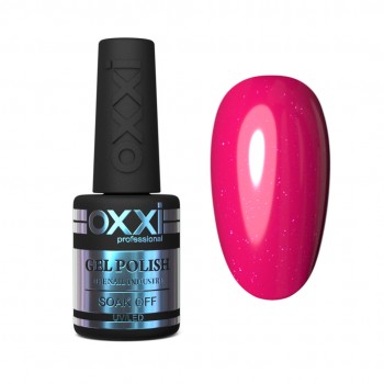 Gel polish OXXI 10 ml 006 gel (dark red with microblase)