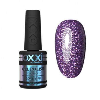 Gel polish Oxxi 10 ml STAR GEL 005 lilac with sequins