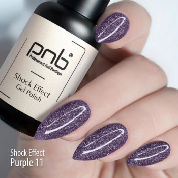  Gel Polish SHOCK EFFECT 11 Purple PNB 8 ml