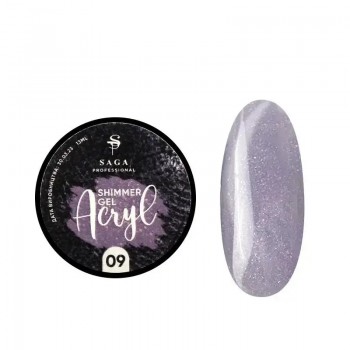 Acryl Gel Saga no.09 13 ml (shimmer)