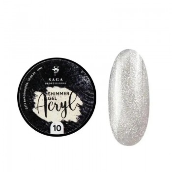 Acryl Gel Saga no.10 13 ml (shimmer)