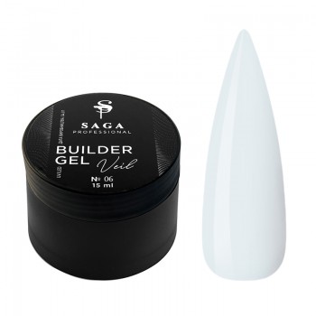 Builder Gel Saga Veil no.06 Clear 15 ml