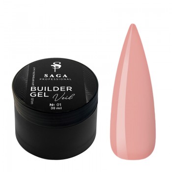 Builder Gel Veil Saga no.001 Cover Pink 30 ml