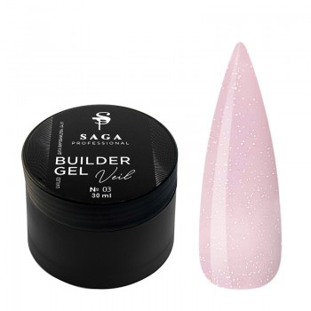 Builder Gel Veil Saga no.003 Orchid shimmer 30 ml