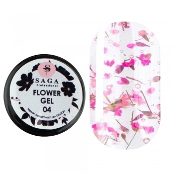 Dried flower decoration gel Saga no.04