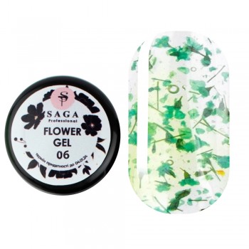 Dried flower decoration gel Saga no.06