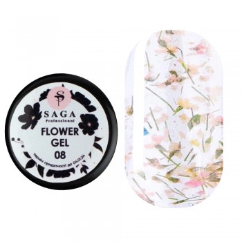 Dried flower decoration gel Saga no.08