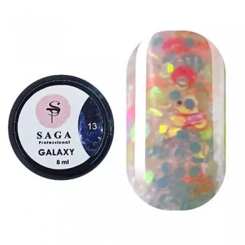 Gel polish Saga Galaxy glitter no.13 8ml