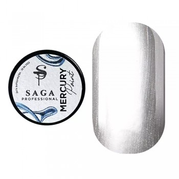 Saga Mercury Paint gel paint (mercury) 5 ml