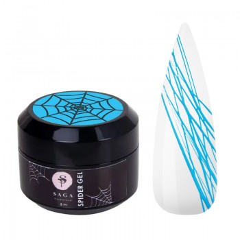 Spider Gel SAGA blue neon 8 ml