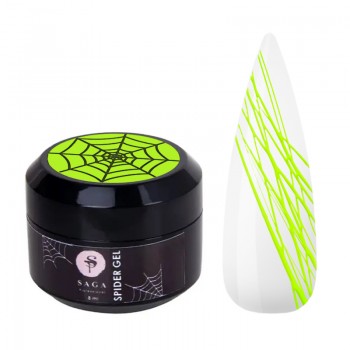 Spider Gel SAGA green neon 8 ml