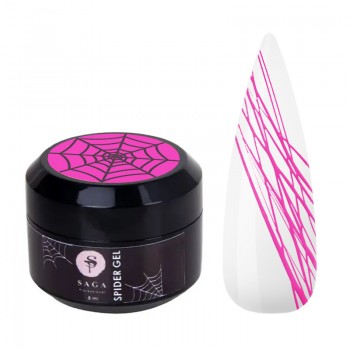 Spider Gel SAGA pink neon 8 ml