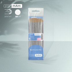 Refill set nail file papmAm wood SMART 22 180 grit (10 pcs)