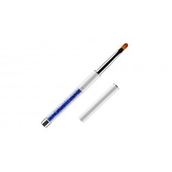 Brush for gel modeling no.6E (nylon,metal handle)