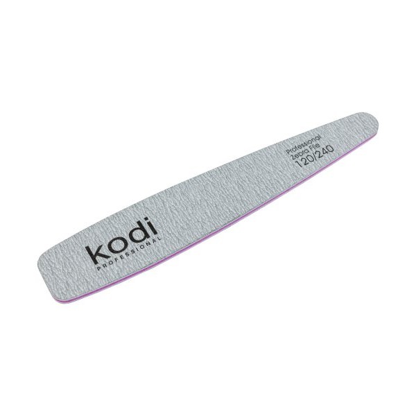 no.120 File conical form 120/240 grey 178*32*4 mm Kodi