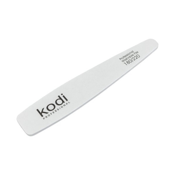 no.31 File conical form 180/220 white 178*32*4 mm Kodi