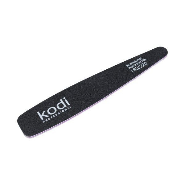 no.62 File conical form 180/220 black 178*32*4 mm Kodi