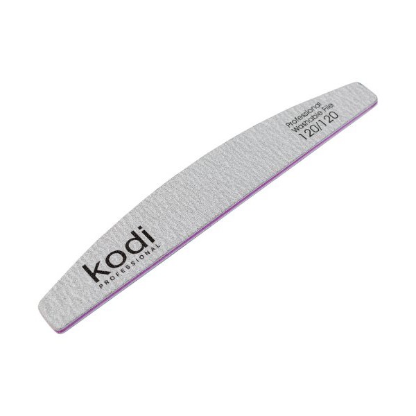 no.90 File Half 120/120 grey 178*28*4 mm Kodi
