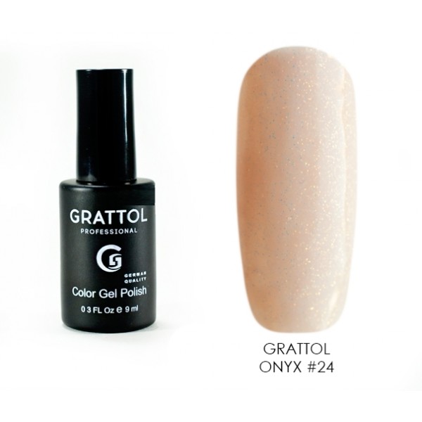 Grattol Gel polish Onyx 24 9ml