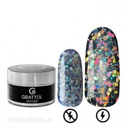 Grattol Gel Crystal Bright 05 15 ml